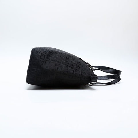 フェンディ FENDI ズッキーノ キャンバス トートバッグ ブラック WS20163