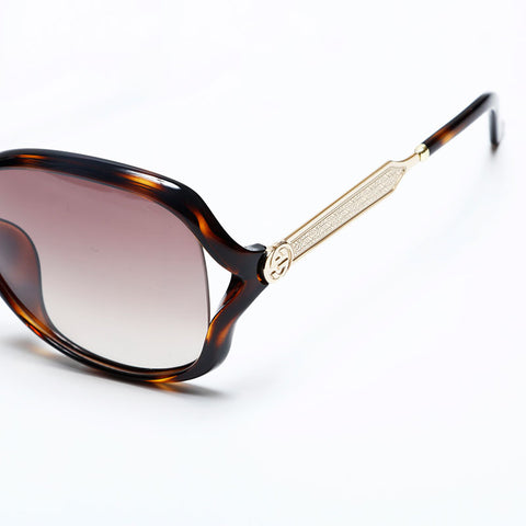 GUCCI GG0076K Logo sunglasses Brown WS20170