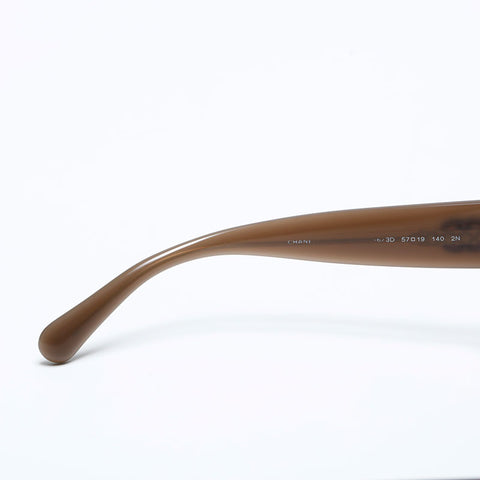 CHANEL COCO Mark sunglasses Brown WS20171