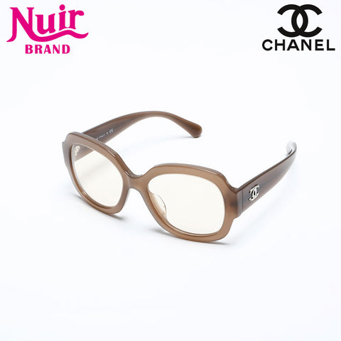 CHANEL COCO Mark sunglasses Brown WS20171