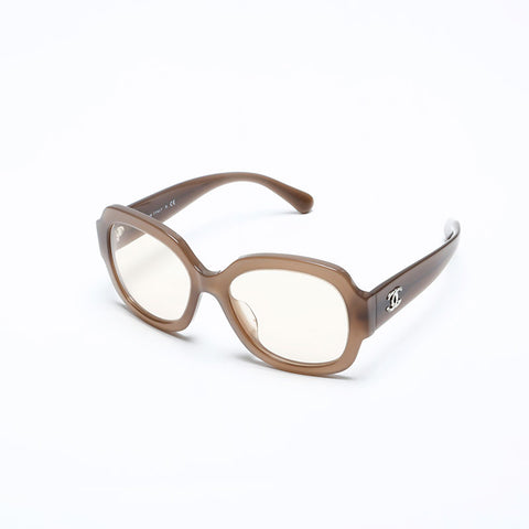 CHANEL COCO Mark sunglasses Brown WS20171