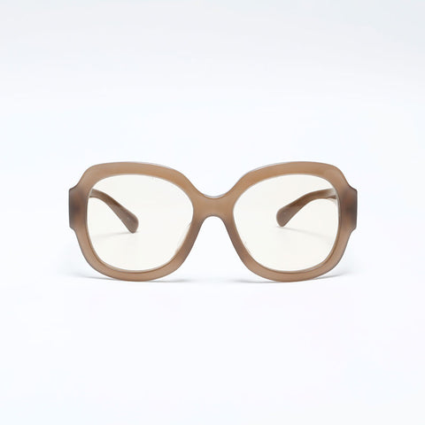 CHANEL COCO Mark sunglasses Brown WS20171