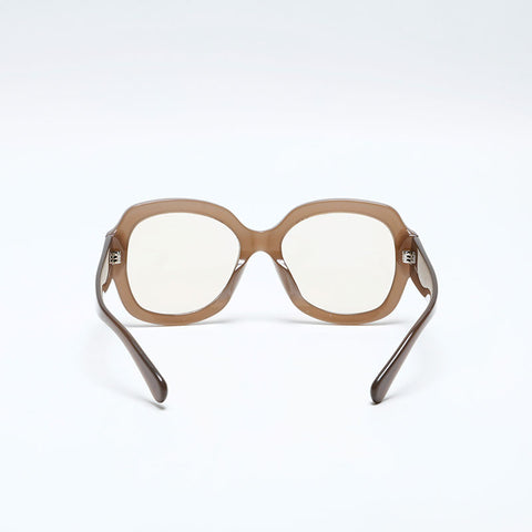 CHANEL COCO Mark sunglasses Brown WS20171
