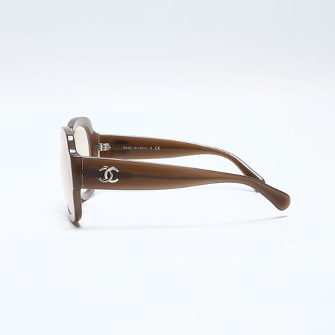 CHANEL COCO Mark sunglasses Brown WS20171