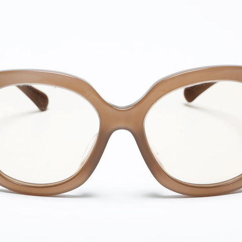 CHANEL COCO Mark sunglasses Brown WS20171