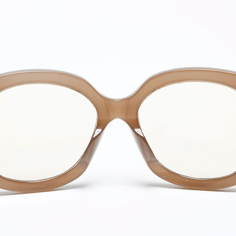 CHANEL COCO Mark sunglasses Brown WS20171