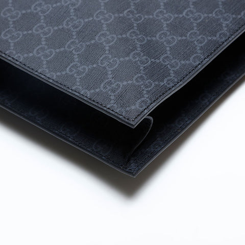 GUCCI PVC GG Supreme Einkaufstasche schwarz WS20179