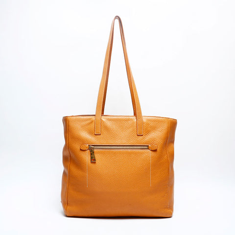 PRADA leather Tote Bag Brown WS20180