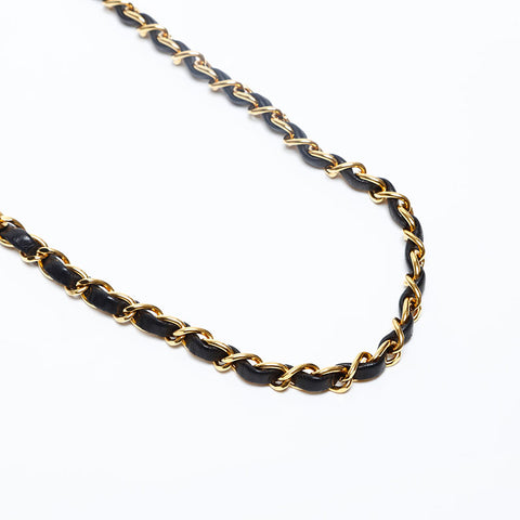 極美品 シャネル CHANEL 3番台 1994-1996 ダイアナ マトラッセ ラムスキン ショルダーバッグ  ブラック WS20185