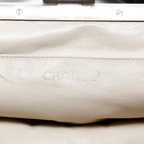 CHANEL Purse Chocolate Bar Lambskin No. 7 2002-2003 Handbag black WS20186
