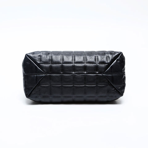 CHANEL Purse Chocolate Bar Lambskin No. 7 2002-2003 Handbag black WS20186