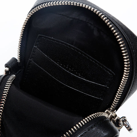 GUCCI Leather Blondie Shoulder Bag black WS20196
