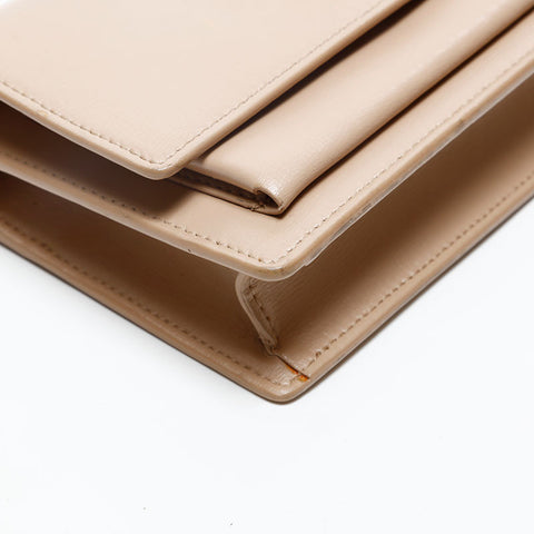 YVES SAINT LAURENT Chain Leather Kate Shoulder Bag beige WS20200