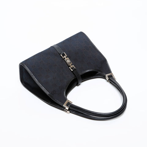 グッチ GUCCI GG キャンバス ジャッキー ハンドバッグ ブラック WS20203