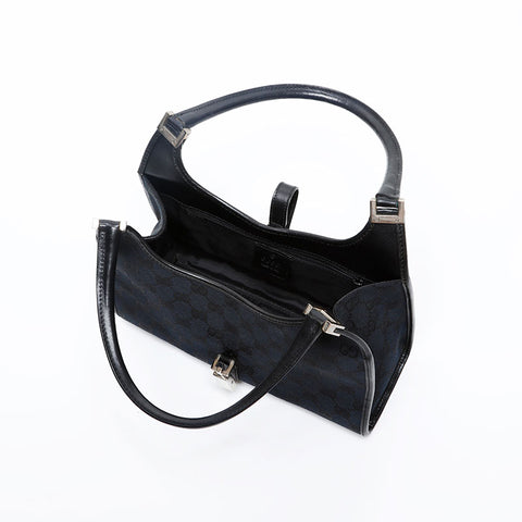 グッチ GUCCI GG キャンバス ジャッキー ハンドバッグ ブラック WS20203