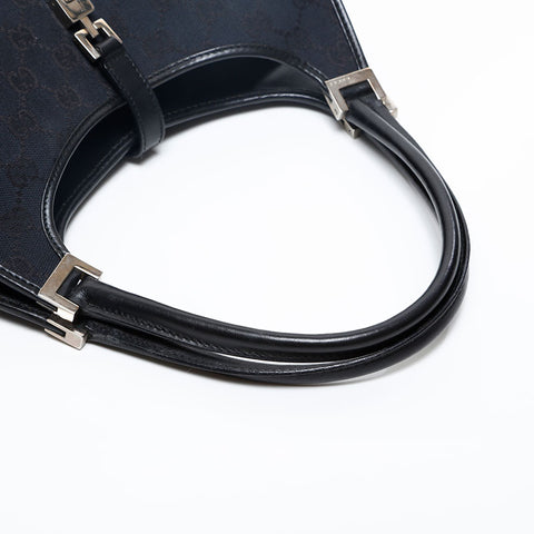 グッチ GUCCI GG キャンバス ジャッキー ハンドバッグ ブラック WS20203