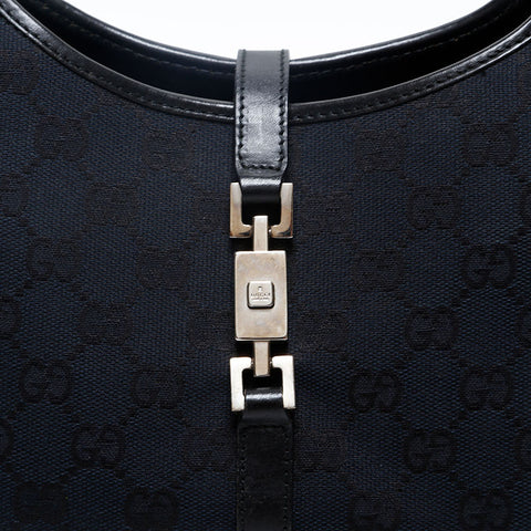 グッチ GUCCI GG キャンバス ジャッキー ハンドバッグ ブラック WS20203