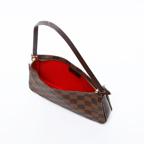 LOUIS VUITTON 2006 Damier Pochette Accessoires Handbag Brown WS20205