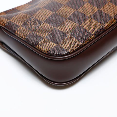 LOUIS VUITTON 2006 Damier Pochette Accessoires Handbag Brown WS20205