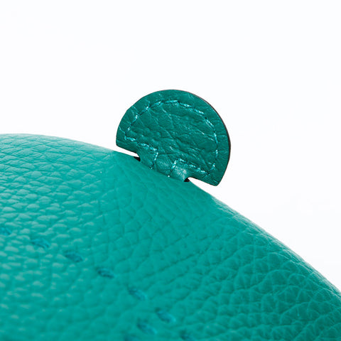 HERMES Evelyn TPM W stamp 2024 Shoulder Bag green WS20206