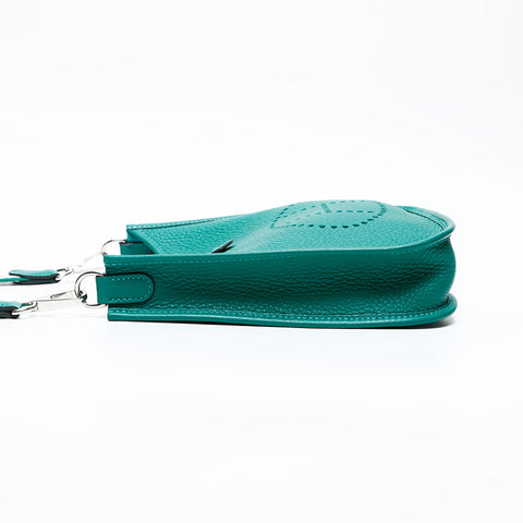 HERMES Evelyn TPM W stamp 2024 Shoulder Bag green WS20206