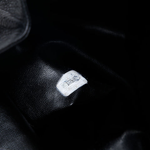 CHANEL No. 2 1991-1994 Caviar Skin COCO Mark Backpack Â· Daypack black WS20209