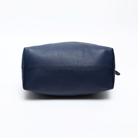 PRADA leather Handbag Navy WS20210