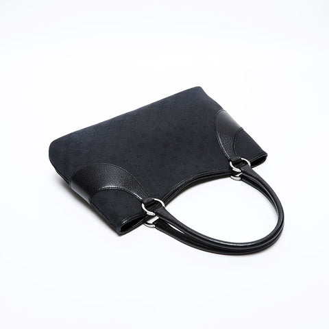 GUCCI GG canvas Handbag black WS20211