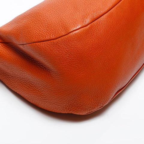PRADA leather Shoulder Bag Orange WS20214