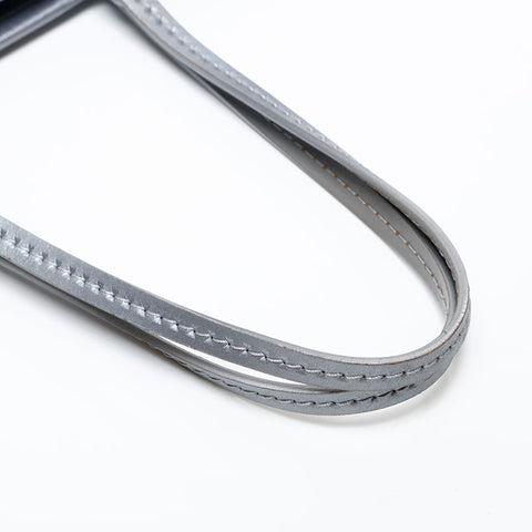 CHANEL 20 series 2014-2015 On the Road Caviar Skin Wild Stitch Shoulder Bag Silver WS20216