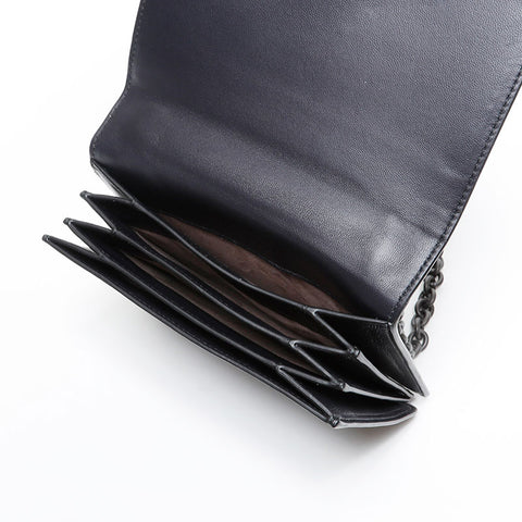 BOTTEGAVENETA INTRECCIATO Shoulder Bag black WS20217