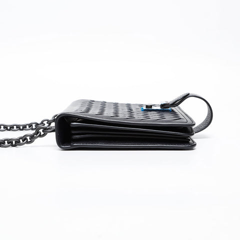 BOTTEGAVENETA INTRECCIATO Shoulder Bag black WS20217