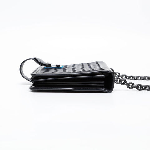 BOTTEGAVENETA INTRECCIATO Shoulder Bag black WS20217