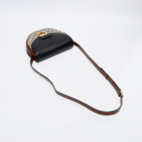GUCCI GG supreme flap Shoulder Bag beige WS20220