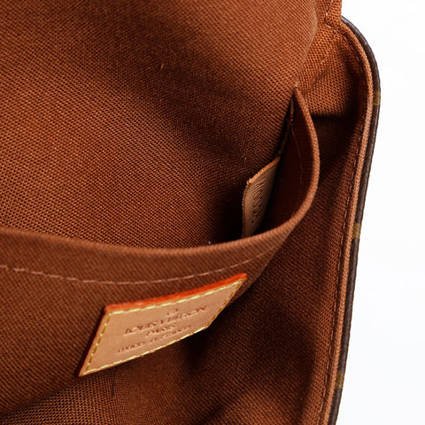 LOUIS VUITTON Monogram Pochette Marel Porto 2005 Waist bag Brown WS20222