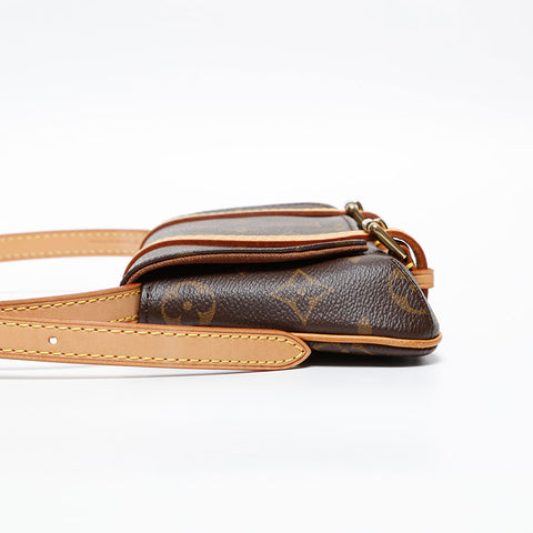 LOUIS VUITTON Monogram Pochette Marel Porto 2005 Waist bag Brown WS20222