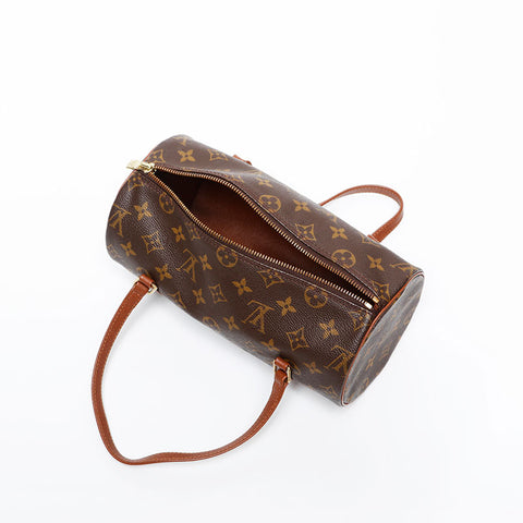 LOUIS VUITTON Monogram Papillon 26 1999 Handbag Brown WS20223