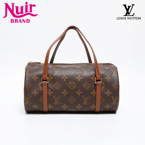 LOUIS VUITTON Monogram Papillon 26 1999 Handbag Brown WS20223