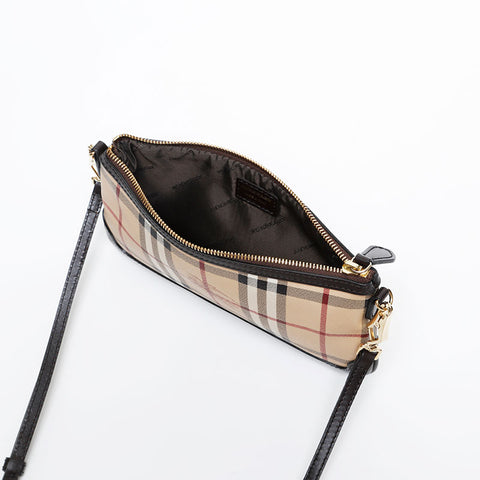 BURBERRY Nova Check Shoulder Bag beige WS20225