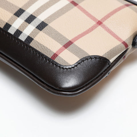 BURBERRY Nova Check Shoulder Bag beige WS20225