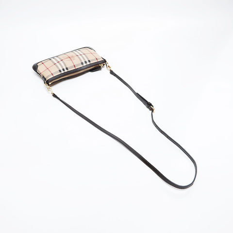 BURBERRY Nova Check Shoulder Bag beige WS20225