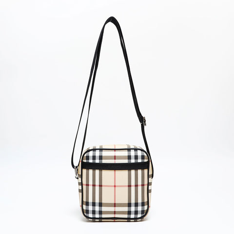 BURBERRY Nova Check Shoulder Bag beige WS20226