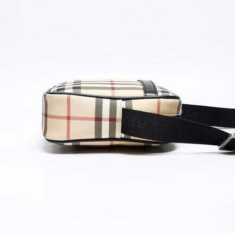 BURBERRY Nova Check Shoulder Bag beige WS20226