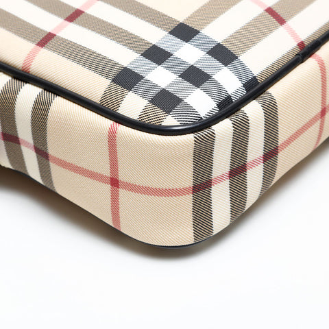 BURBERRY Nova Check Shoulder Bag beige WS20226