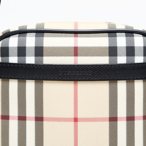 BURBERRY Nova Check Shoulder Bag beige WS20226