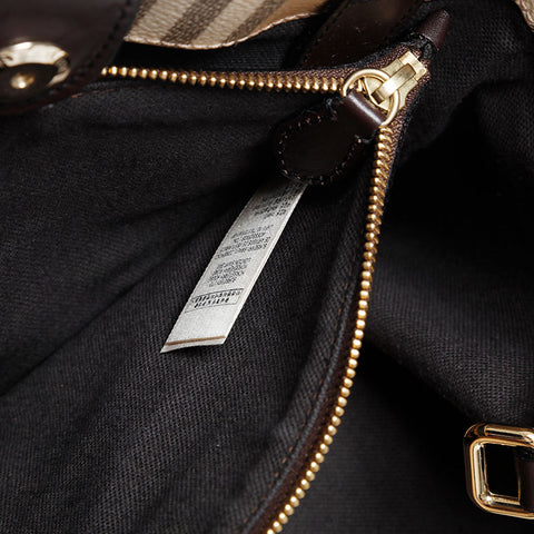 BURBERRY Nova Check Shoulder Bag beige WS20228