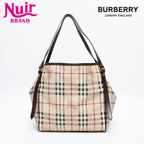 BURBERRY Nova Check Shoulder Bag beige WS20228