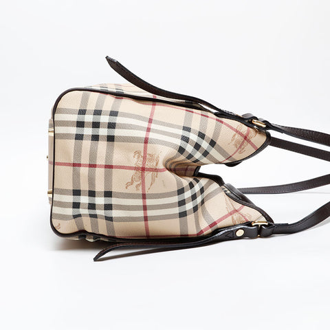 BURBERRY Nova Check Shoulder Bag beige WS20228