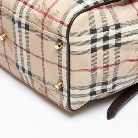 BURBERRY Nova Check Shoulder Bag beige WS20228