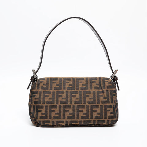 フェンディ FENDI ズッカ マンマバケット　 ショルダーバッグ ブラウン WS20231